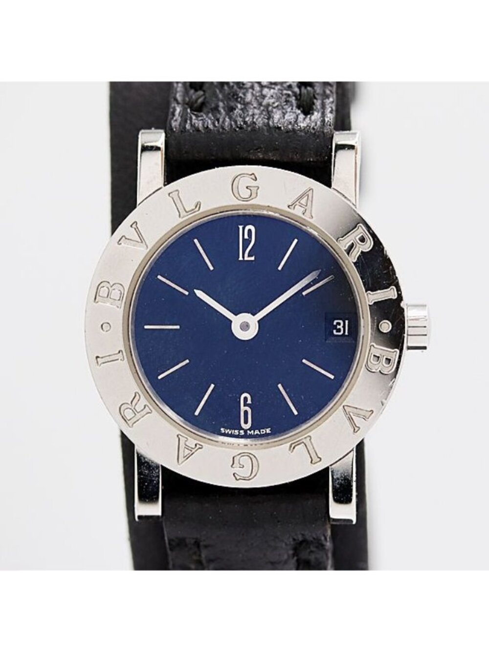 Bvlgari Bulgari Black Dial Date Watch